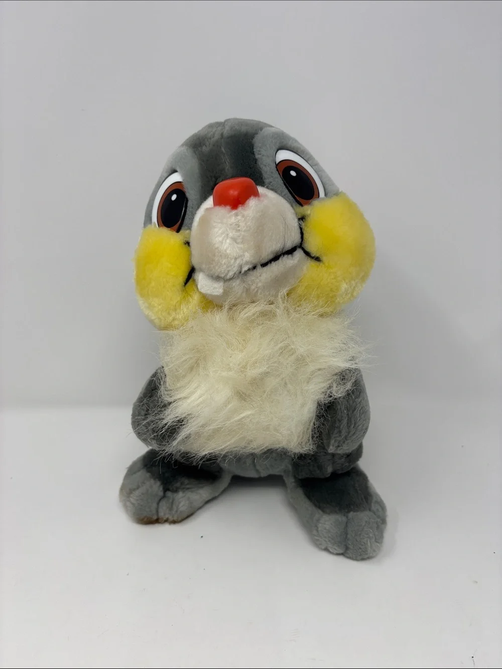 Disney | Thumper Gray and Yellow Plush Bunny Stuffed Animal toy collectible